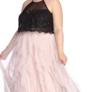 Windsor Plus Size 16 Ball Gown Two-Piece Dress